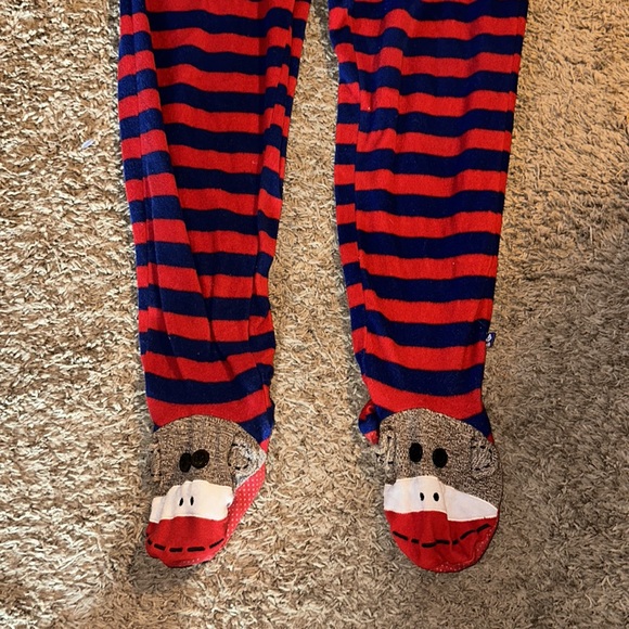 Nick & Nora sock monkey onesie - Picture 10 of 13